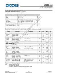 ZXSC440X8TA Datasheet Page 3