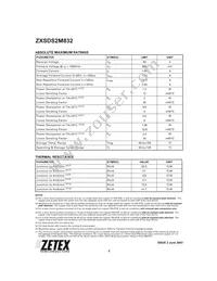 ZXSDS2M832TA Datasheet Page 2