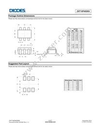 ZXT10P40DE6TC Datasheet Page 6