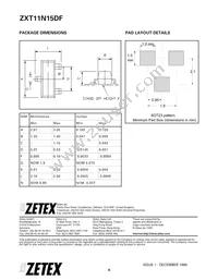 ZXT11N15DFTC Datasheet Page 6