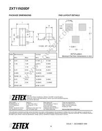 ZXT11N20DFTC Datasheet Page 6