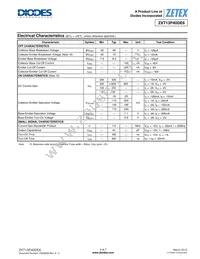ZXT13P40DE6TC Datasheet Page 4