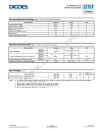 ZXT953KTC Datasheet Page 2