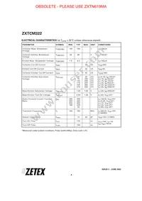 ZXTCM322TA Datasheet Page 4