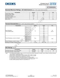 ZXTD09N50DE6TC Datasheet Page 2