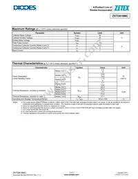 ZXTD618MCTA Datasheet Page 2