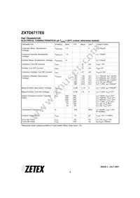 ZXTD6717E6TC Datasheet Page 4