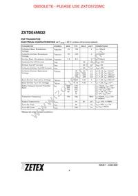 ZXTDE4M832TA Datasheet Page 6