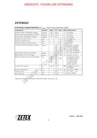 ZXTEM322TA Datasheet Page 4