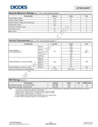 ZXTN07045EFFTA Datasheet Page 2