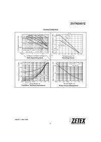 ZXTN2007ZTA Datasheet Page 3