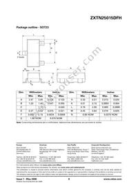 ZXTN25015DFHTA Datasheet Page 6