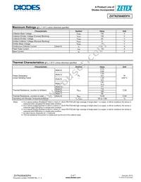 ZXTN25040DFHTA Datasheet Page 2
