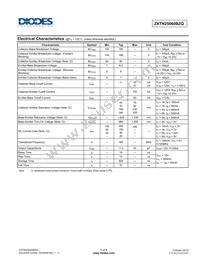 ZXTN25060BZQTA Datasheet Page 5