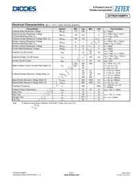 ZXTN25100BFHTA Datasheet Page 4