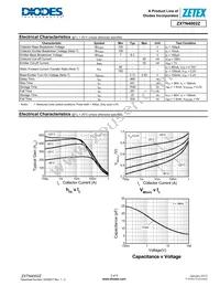 ZXTN4002ZTA Datasheet Page 3