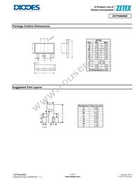 ZXTN4006ZTA Datasheet Page 4