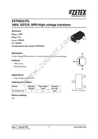 ZXTN5551FLTA Cover