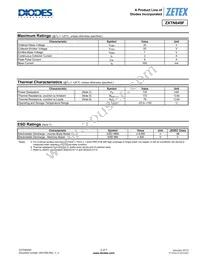 ZXTN649FTA Datasheet Page 2