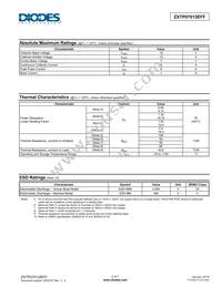 ZXTP07012EFFTA Datasheet Page 2