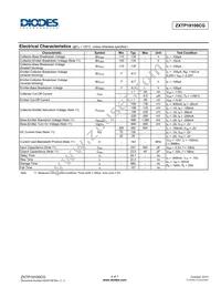 ZXTP19100CGTA Datasheet Page 4