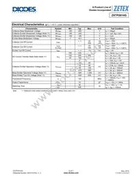 ZXTP2014GTA Datasheet Page 4