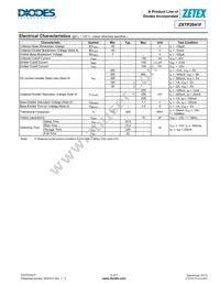 ZXTP2041FTA Datasheet Page 4