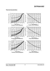 ZXTP25012EZTA Datasheet Page 4