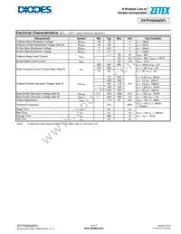 ZXTP25040DFLTA Datasheet Page 4