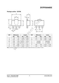 ZXTP25040DZTA Datasheet Page 7