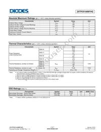 ZXTP25140BFHQTA Datasheet Page 2