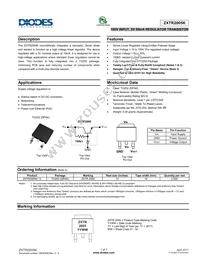 ZXTR2005K-13 Datasheet Cover