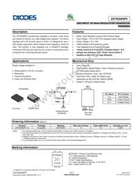 ZXTR2005P5-13 Datasheet Cover