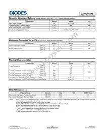 ZXTR2005P5-13 Datasheet Page 2