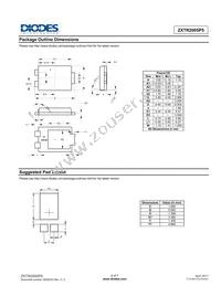 ZXTR2005P5-13 Datasheet Page 6