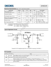 ZXTR2012P5-13 Datasheet Page 4