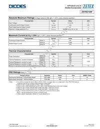 ZXTR2108F-7 Datasheet Page 2