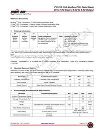 ZY1015G-T3 Datasheet Page 2