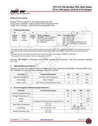 ZY1115G-T3 Datasheet Page 2