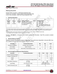 ZY1120G-T3 Datasheet Page 2