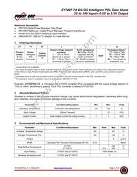 ZY7007LG-T3 Datasheet Page 2