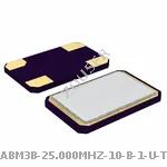 ABM3B-25.000MHZ-10-B-1-U-T