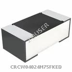 CRCW04024M75FKED