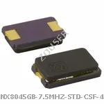 NX8045GB-7.5MHZ-STD-CSF-4