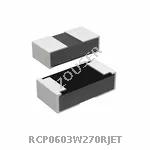 RCP0603W270RJET