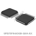 UPD78F0443GB-GAH-AX